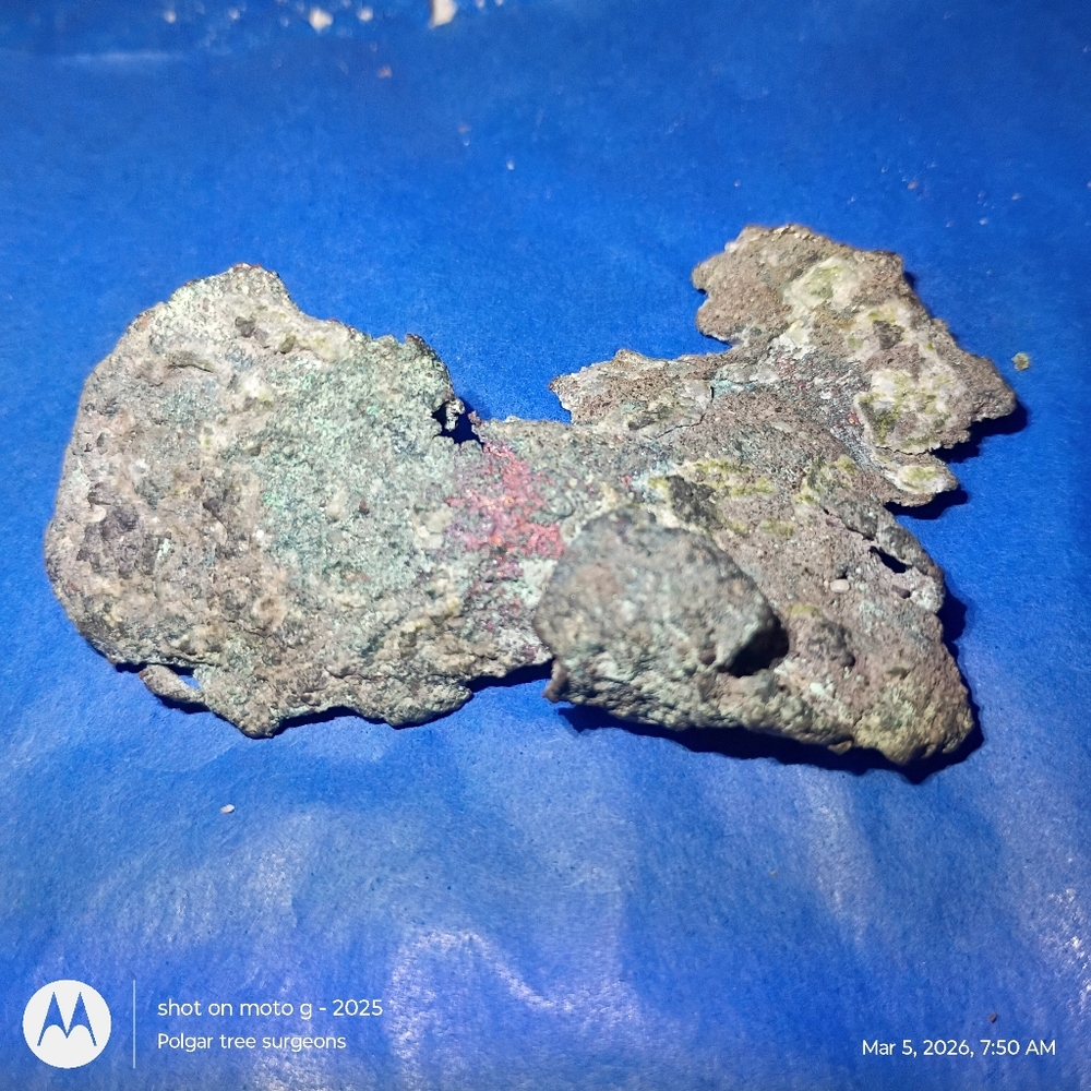 Michigan Native Copper Mineral Specimen Collectors Collection
